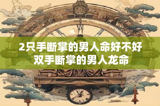 2只手断掌的男人命好不好 双手断掌的男人龙命