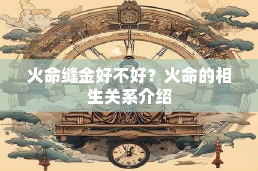 火命缝金好不好？火命的相生关系介绍