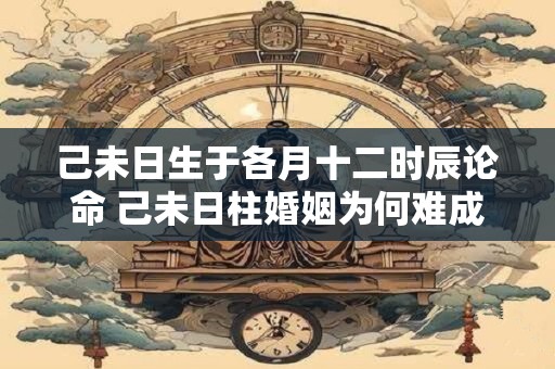己未日生于各月十二时辰论命 己未日柱婚姻为何难成