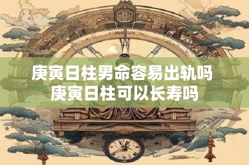 庚寅日柱男命容易出轨吗 庚寅日柱可以长寿吗