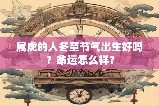 属虎的人冬至节气出生好吗？命运怎么样？