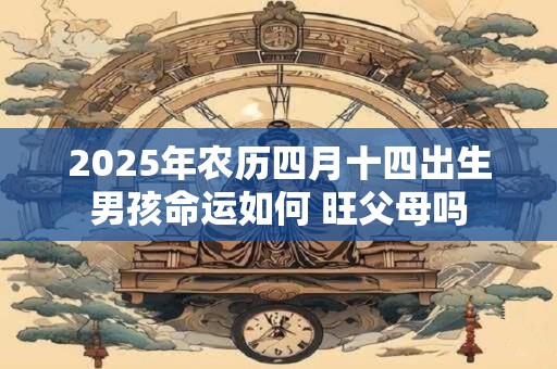 2025年农历四月十四出生男孩命运如何 旺父母吗