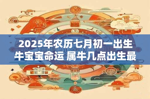 2025年农历七月初一出生牛宝宝命运 属牛几点出生最好