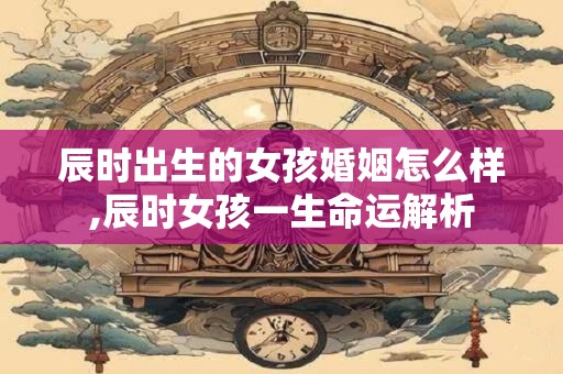 辰时出生的女孩婚姻怎么样,辰时女孩一生命运解析