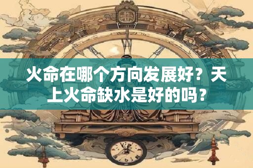 火命在哪个方向发展好？天上火命缺水是好的吗？
