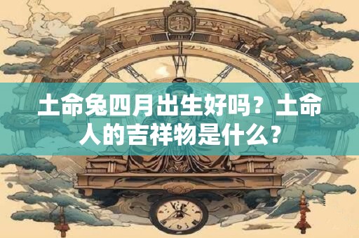 土命兔四月出生好吗？土命人的吉祥物是什么？