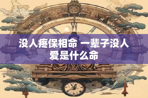 没人疼保相命 一辈子没人爱是什么命