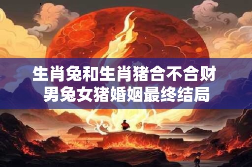 生肖兔和生肖猪合不合财 男兔女猪婚姻最终结局