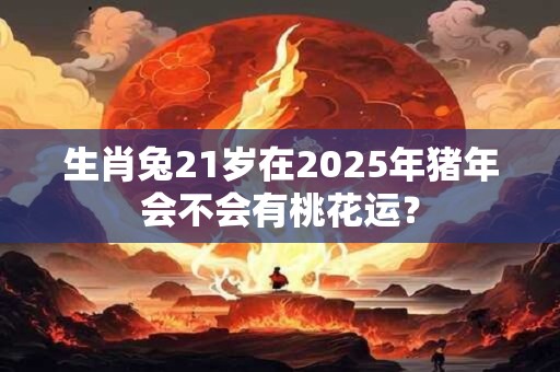 生肖兔21岁在2025年猪年会不会有桃花运？