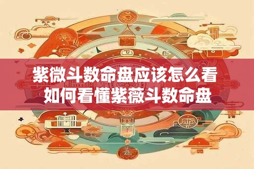 紫微斗数命盘应该怎么看 如何看懂紫薇斗数命盘