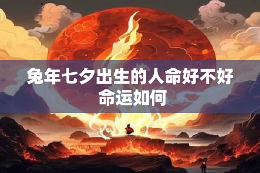 兔年七夕出生的人命好不好 命运如何