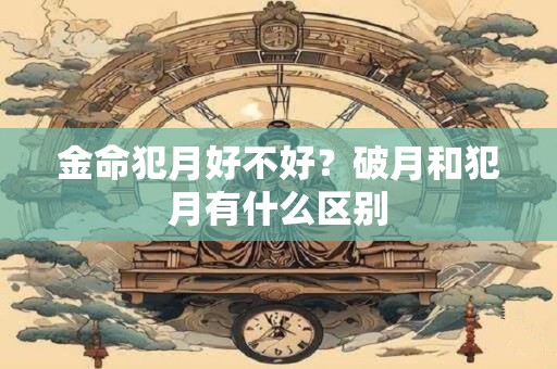 金命犯月好不好？破月和犯月有什么区别