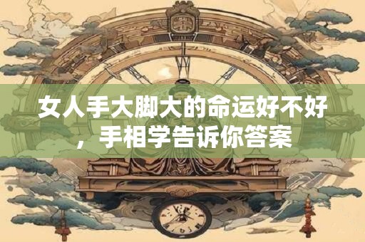 女人手大脚大的命运好不好，手相学告诉你答案