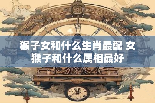 猴子女和什么生肖最配 女猴子和什么属相最好