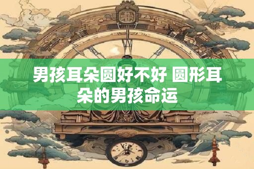 男孩耳朵圆好不好 圆形耳朵的男孩命运