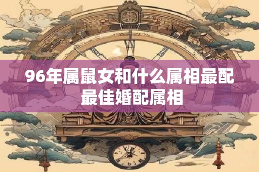 96年属鼠女和什么属相最配 最佳婚配属相
