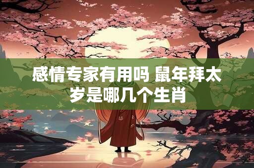 感情专家有用吗 鼠年拜太岁是哪几个生肖