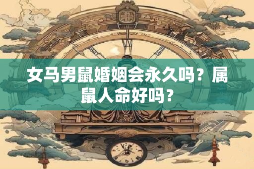 女马男鼠婚姻会永久吗？属鼠人命好吗？