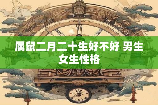 属鼠二月二十生好不好 男生女生性格