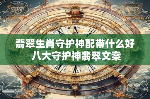 翡翠生肖守护神配带什么好 八大守护神翡翠文案