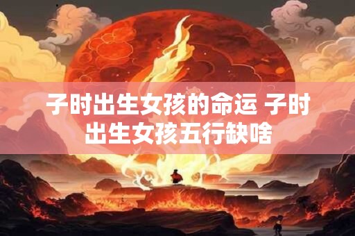 子时出生女孩的命运 子时出生女孩五行缺啥