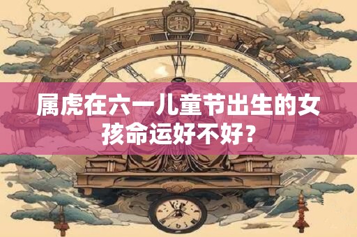 详细阅读:属虎在六一儿童节出生的女孩命运好不好? 属虎在六一儿童节出生的女孩命运好不好?