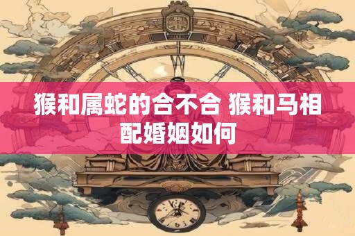 猴和属蛇的合不合 猴和马相配婚姻如何