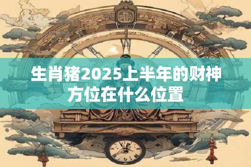生肖猪2025上半年的财神方位在什么位置