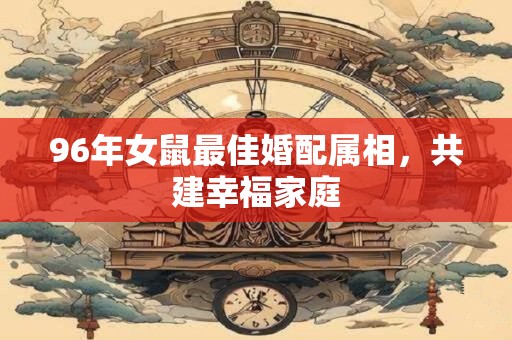 96年女鼠最佳婚配属相，共建幸福家庭
