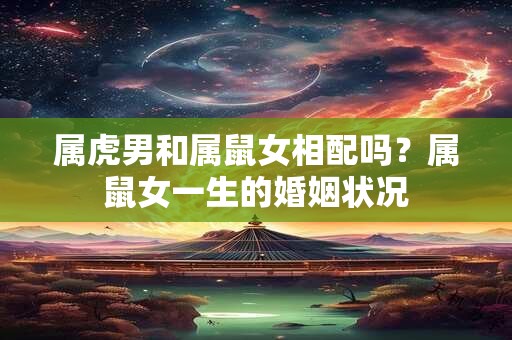 属虎男和属鼠女相配吗？属鼠女一生的婚姻状况