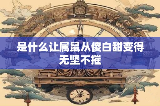 是什么让属鼠从傻白甜变得无坚不摧