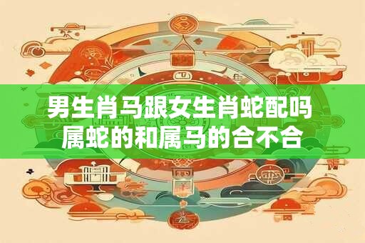 男生肖马跟女生肖蛇配吗 属蛇的和属马的合不合