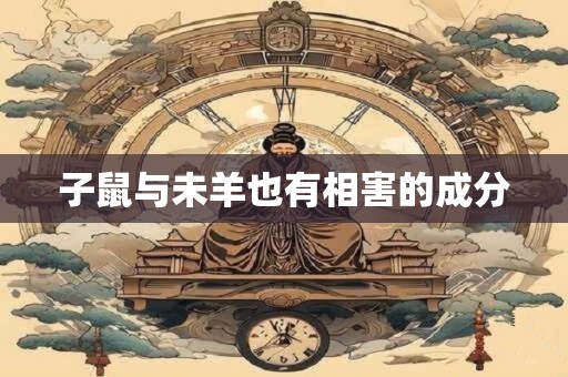 子鼠与未羊也有相害的成分
