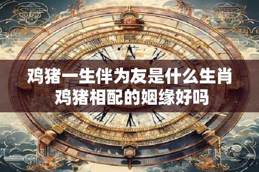 鸡猪一生伴为友是什么生肖 鸡猪相配的姻缘好吗