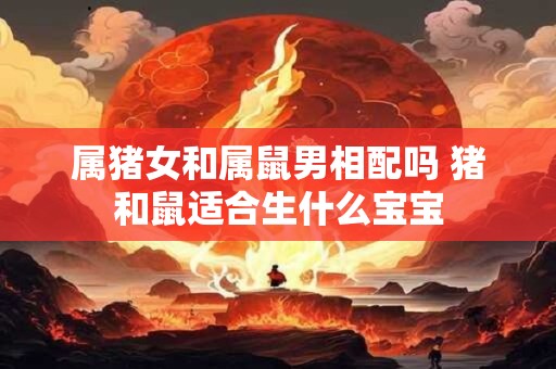属猪女和属鼠男相配吗 猪和鼠适合生什么宝宝