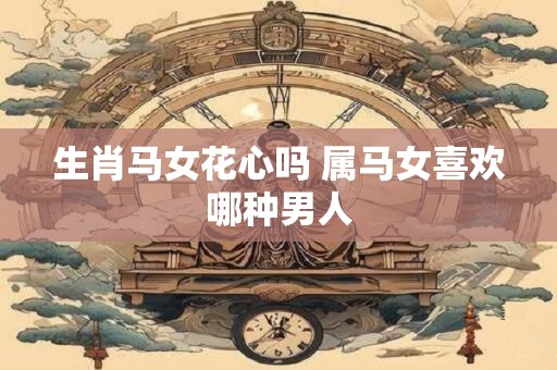 生肖马女花心吗 属马女喜欢哪种男人