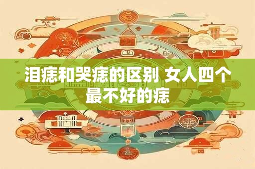 泪痣和哭痣的区别 女人四个最不好的痣
