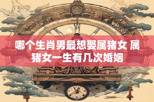 哪个生肖男最想娶属猪女 属猪女一生有几次婚姻