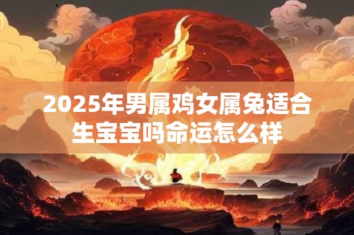 2025年男属鸡女属兔适合生宝宝吗命运怎么样