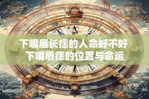下嘴唇长痣的人命好不好 下嘴唇痣的位置与命运