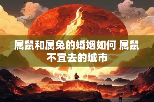属鼠和属兔的婚姻如何 属鼠不宜去的城市