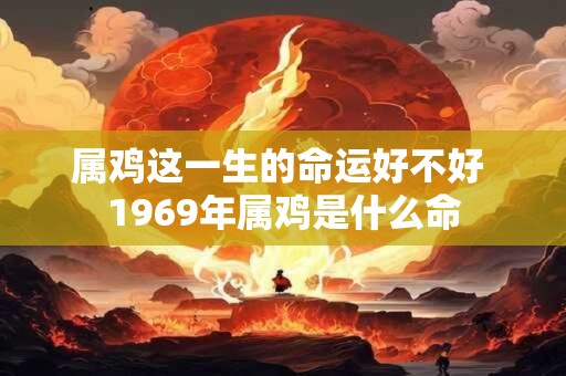 属鸡这一生的命运好不好 1969年属鸡是什么命
