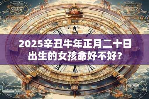 2025辛丑牛年正月二十日出生的女孩命好不好？