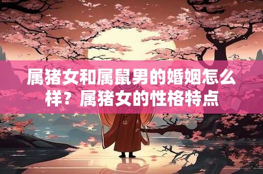 属猪女和属鼠男的婚姻怎么样？属猪女的性格特点