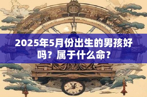 2025年5月份出生的男孩好吗？属于什么命？