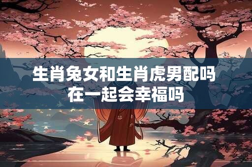 生肖兔女和生肖虎男配吗 在一起会幸福吗