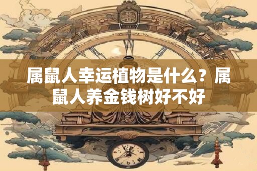 属鼠人幸运植物是什么？属鼠人养金钱树好不好