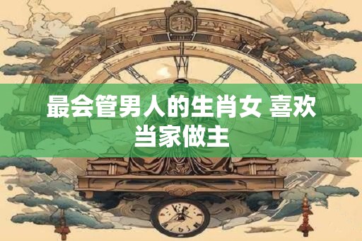 最会管男人的生肖女 喜欢当家做主