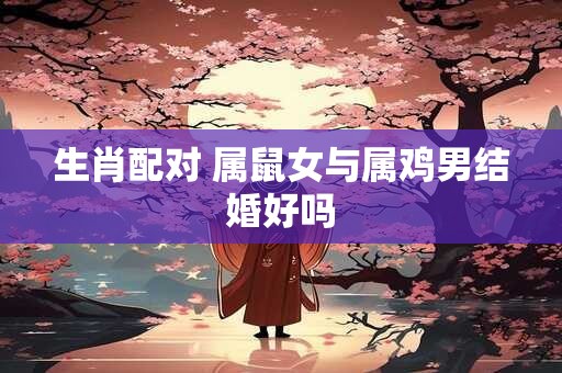 生肖配对 属鼠女与属鸡男结婚好吗