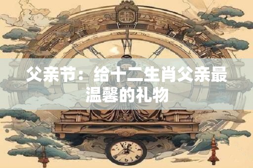 父亲节：给十二生肖父亲最温馨的礼物